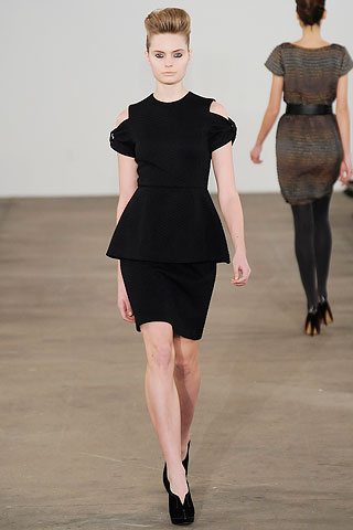 Vestido de Behnaz Sarafpour otoño invierno 2009