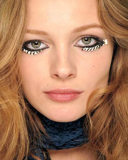 Tendencias en peinados y maquillaje otoño invierno 2009 pasarela Chanel 