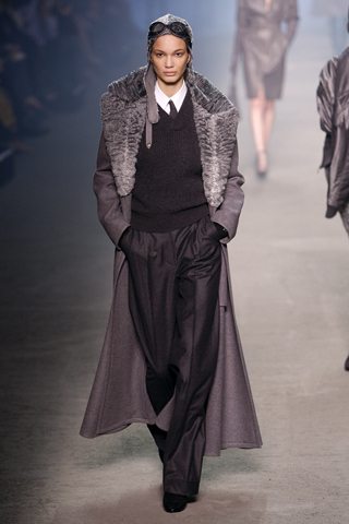 Traje de Hermès otoño invierno 2009