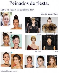 Peinados de fiesta. Tendencias otoño/invierno 2010.