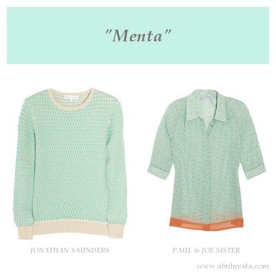 ¿Cuál color pastel te favorece? Menta