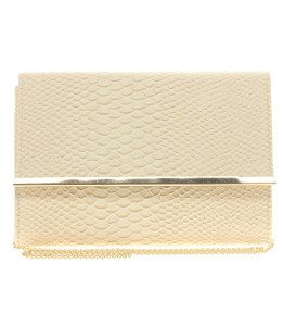 Ideas de regalos para tu amiga invisible : Clutch imitación serpiente