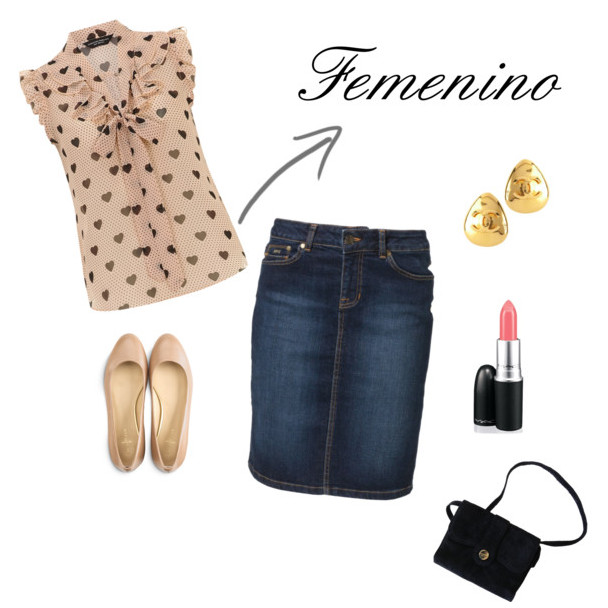 looks femeninos con cabello corto, usando falda