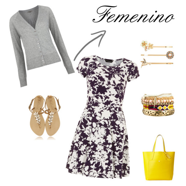 looks femeninos con cabello corto usando un vestido