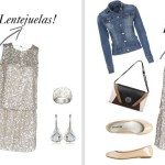 Looks variados con vestido de lentejuelas