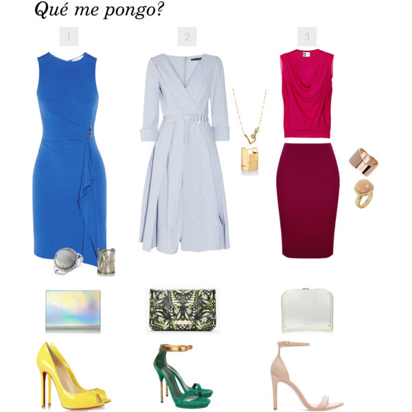 boda en la mañana - prendas de colores sólidos