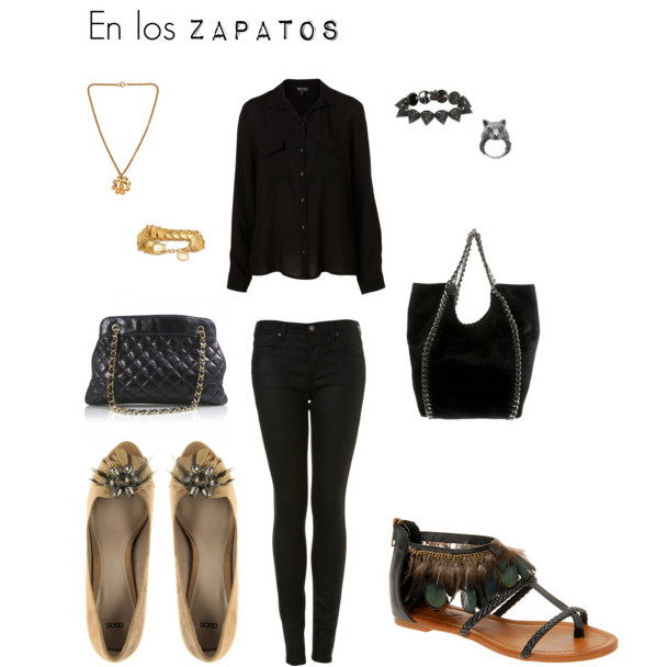 cómo llevar plumas en los zapatos 