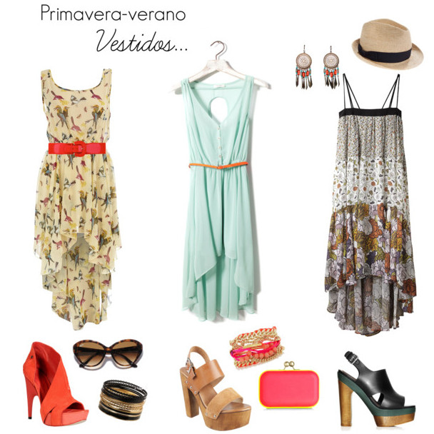 faldas y vestidos asimétricos - Looks con vestido