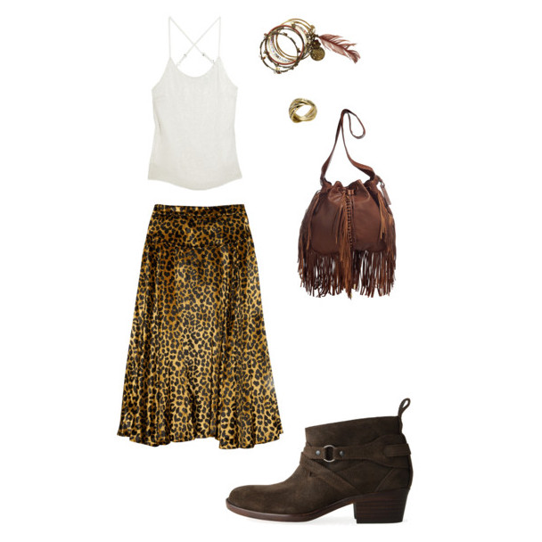  infaltables de la temporada: look con falda midi y botines